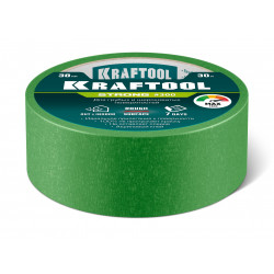 Малярная лента KRAFTOOL #300 Strong 38 мм х 30 м, для грубых и шероховатых поверхностей 12103-38