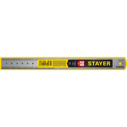 Нержавеющая линейка STAYER длина 0.2 м, Professional 3427-020_z02