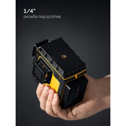 Лазерный нивелир STAYER SL-3D, 50м, точн. +/-0,5 мм/м, зеленый 34963