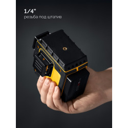 Лазерный нивелир STAYER SL-3D #2, 50м, точн. +/-0,5 мм/м, зеленый, микролифт, держатель 34963-2