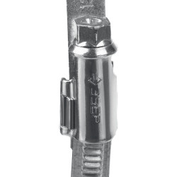 37807-120 Червячный хомут ЗУБР, 100-120 мм, оцинкованный, 25 шт, Х-9Н