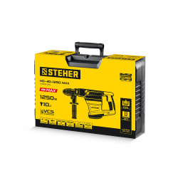 Перфоратор SDS-Max STEHER 40 мм, 1250 Вт, HD-40-1250 MAX