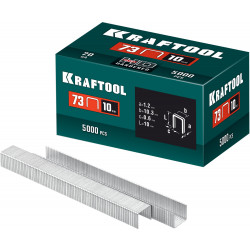31773-10 Скобы для плайера KRAFTOOL 10 мм, тип 73, 5000 шт