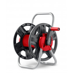 8-428405_z02 Катушка для шлангов GRINDA HRM-45, для шлангов 45м x 1/2″ и 15м х 3/4″, стальные опоры, пластиковый барабан