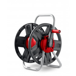 8-428410_z02 Катушка для шлангов GRINDA HRM-60, для шлангов 60м x 1/2″ и 30м х 3/4″, стальные опоры, пластиковый барабан