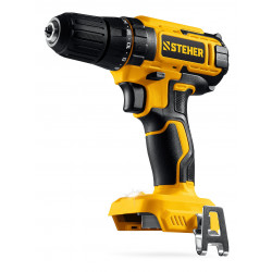 CD-40 дрель-шуруповерт STEHER 20 В, 40 Н·м, без АКБ (LMS)