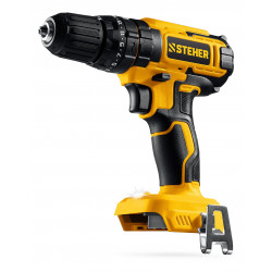 CDS-40 ударная дрель-шуруповерт STEHER 20 В, 40 Н·м, без АКБ (LMS)