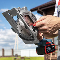 104532 Пила циркулярная аккумуляторная CB-20-140 серия ПРОФИ (КВТ)