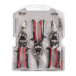 104582 Набор ножниц по металлу НМА-250 LSR серия ПРОФИ (КВТ)