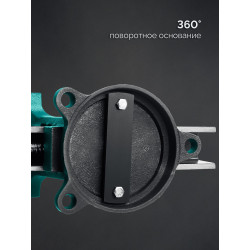 32701-300 Стальные слесарные тиски KRAFTOOL STEEL, 300 мм
