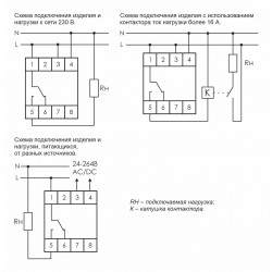 PCZ-521 Реле времени программируемое циклическое EA02.002.001