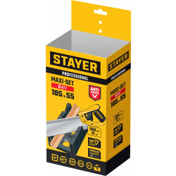 15395-35_z01 Пластиковое стусло с пилой STAYER 100 х 52 мм, 350 мм, Professional