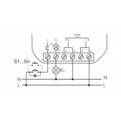BIS-408i (LED) Реле импульсное EA01.005.015