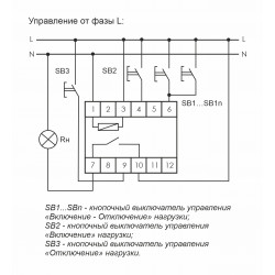 BIS-412i (LED) Реле импульсное EA01.005.018