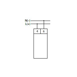 LK-712Y Указатель напряжения EA04.007.009 (130..260 В AC/DC; желтый светодиод)