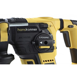 Аккумуляторный перфоратор Hanskonner PLATINUM HRH1827BL 2,8Дж, 3реж