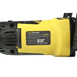 Машина полировальная HAG918CP Hanskonner 1,4кВт, 180мм, 500-3000 об/мин., пл.пуск, константная электроника