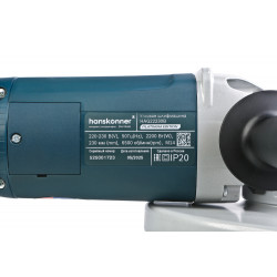 Болгарка (УШМ) Hanskonner PLATINUM HAG22230B