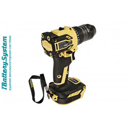 Дрель аккумуляторная б/щ Hanskonner 1BatterySystem HCD2065BL