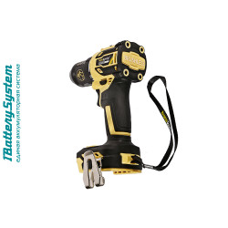 Дрель аккумуляторная б/щ Hanskonner 1BatterySystem HCD2065BL