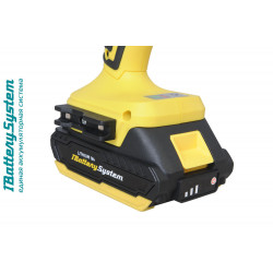 Аккумуляторный шуруповерт Hanskonner HCD1855R 1BatterySystem HCD1855R