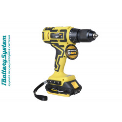 Аккумуляторный шуруповерт Hanskonner HCD1855R 1BatterySystem HCD1855R