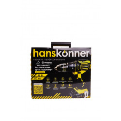 Аккумуляторный шуруповерт Hanskonner HCD1838R