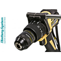 Аккумуляторный шуруповерт Hanskonner HCD18165BL 1BatterySystem