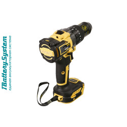Аккумуляторный шуруповерт Hanskonner HCD18165BL 1BatterySystem