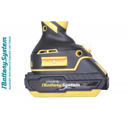 Аккумуляторный ударный шуруповерт Hanskonner HCD1865I 1BatterySystem