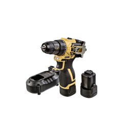 Дрель аккумуляторная б/щ Hanskonner, 14,4В, 45Нм, 2х2.0Ач, патрон 10мм, сумка-кейс HCD1645BLC