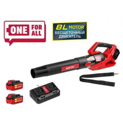 Аккум. воздуходувка WORTEX BB 2536 D ALL1 XLT SET БЕСЩЁТ.ДВИГ., 18В+18В, 2акб, 4 Ач, макс.объём.7 1333405
