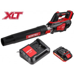 Аккум. воздуходувка WORTEX BB 2018 D ALL1 XLT SET 18 В, 2 Ач акб, макс.объём 570 м куб/ч 1333739