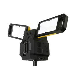 Мачта осветительная 1BatterySystem, 7000лм, без АКБ и ЗУ, Hanskonner HK4055-01-03