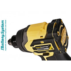 Аккумуляторный ударный винтоверт Hanskonner HCD20280BLW 1BatterySystem