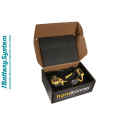 Аккумуляторный ударный винтоверт Hanskonner HCD20280BL 1BatterySystem