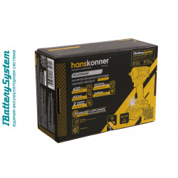 Аккумуляторный ударный гайковерт Hanskonner HCD20420BL 1BatterySystem
