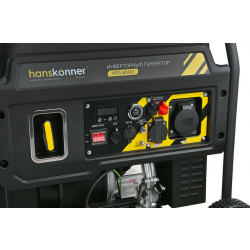 Бензогенератор инверторный Hanskonner 6.5кВт HPG-6500I