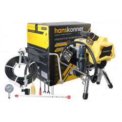 Краскопульт электрический безвоздушный Hanskonner PLATINUM HSG9665V