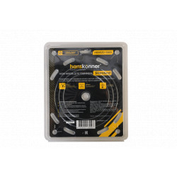 Фреза для бензотрим., Standard 230мм x 25,4x36, с тверд. напайк., Hanskonner H8952D-1000