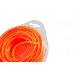 Леска для триммера, d=2.4мм, l=15 м, квадрат, блистер, Hanskonner HK3535-2.4-S4-15