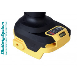 Аккумуляторный ударный гайковерт Hanskonner HCD18100S 1BatterySystem