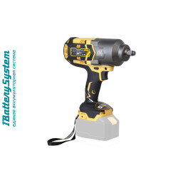 Аккумуляторный ударный гайковерт Hanskonner HCD18100S 1BatterySystem