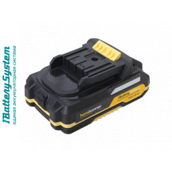 Аккумулятор Hanskonner 18 В, 1BatterySystem, 2.0 Ач, USB-разъем HBP2002