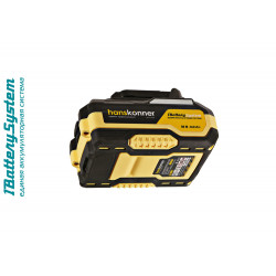 Аккумулятор Hanskonner 18 В, 1BatterySystem, 4.0 Ач, USB-разъем HBP2004