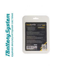 Аккумулятор Hanskonner 18 В, 1BatterySystem, 4.0 Ач, USB-разъем HBP2004