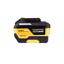 Аккумулятор Hanskonner 18 В, 1BatterySystem, 6.0 Ач HBP2006