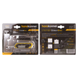 Степлер 53 тип, скоба 4-14 мм, Hanskonner HK1071-01-06