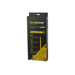 Пистолет для монтажной пены, полное покрытие тефлоном, hanskonner HK1073-06-01