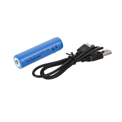 Фонарь налобный аккумуляторный 400лм (турбо 630лм), COB светодиод, 4 режима, Hanskonner HK4052-01-01